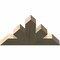 Ekena Millwork Saratoga Rough Sawn Timber Gable Bracket, Douglas Fir, 36"W x 21"H x 4"D x 6"F, 14/12 Pitch GBW036X21X0406SAR00RDF - alternate 2